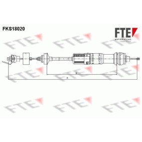 Kupplungsseil FKS18020 von FTE günstig für 27,23 € online kaufen