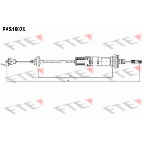 Kupplungsseil FKS18028 von FTE günstig für 24,65 € online kaufen