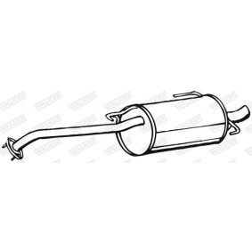 Acquista Marmitta da WALKER online per Sunny III Hatchback (N14) a prezzi moderati