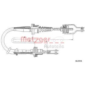 Acquista Cavo frizione da METZGER 18.0031 a buon mercato per soli 13,88 €