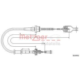 Acquista Cavo frizione da METZGER 18.0032 a buon mercato per soli 23,09 €