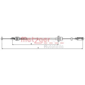 Acquista Cavo acceleratore da METZGER 1403.7 a buon mercato per soli 18,34 €