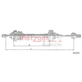 Kupplungsseil 10.2371 von METZGER günstig für 9,09 € online kaufen