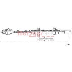Kupplungsseil 10.343 von METZGER günstig für 13,60 € online kaufen