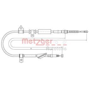 Handbremsseil von METZGER