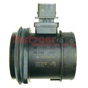 Compre Medidor de massa de ar da METZGER 0890216 a um preço baixo por 266,57 €