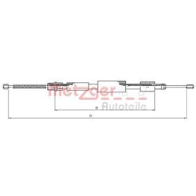 Handbremsseil 10.6028 von METZGER günstig für 14,85 € online kaufen
