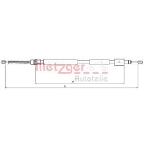 Handbremsseil 10.6031 von METZGER günstig für 13,50 € online kaufen