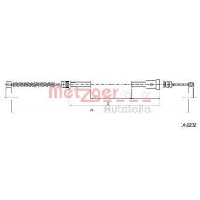 Handbremsseil 10.6202 von METZGER günstig für 9,54 € online kaufen