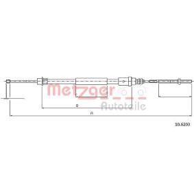 Handbremsseil 10.6203 von METZGER günstig für 10,06 € online kaufen