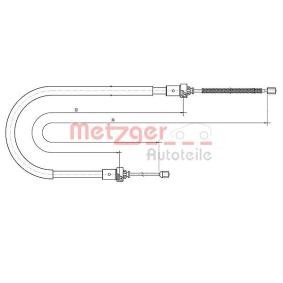 Acquista Cavo freno a mano da METZGER 10.6892 a buon mercato per soli 14,09 €