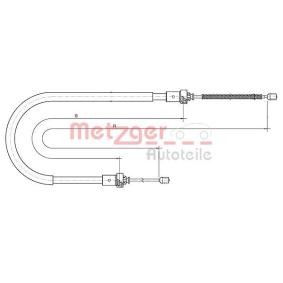Acquista Cavo freno a mano da METZGER 10.6893 a buon mercato per soli 14,88 €