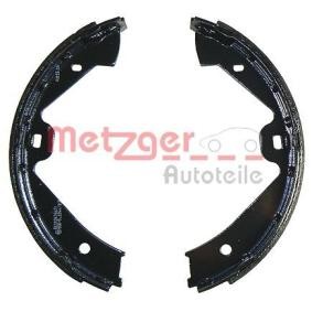 Compre Jogo de maxilas de travão, travão de estacionamento da METZGER MG 122 a um preço baixo por 35,99 €
