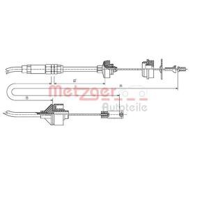 Kupplungsseil 11.2195 von METZGER günstig für 23,68 € online kaufen