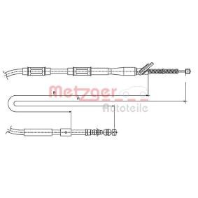 Acquista Cavo freno a mano da METZGER 17.1446 a buon mercato per soli 18,09 €