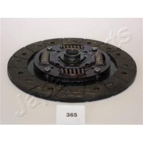 Kupplungsscheibe DF-365 von JAPANPARTS günstig für 61,14 € online kaufen