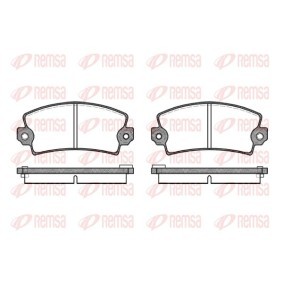 Bremsbeläge 0021 06 von KAWE günstig für 20,63 € online kaufen