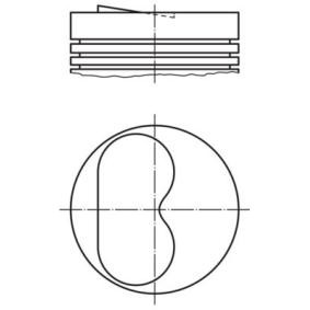 Kolben 009 25 04 von MAHLE ORIGINAL günstig für 113,81 € online kaufen