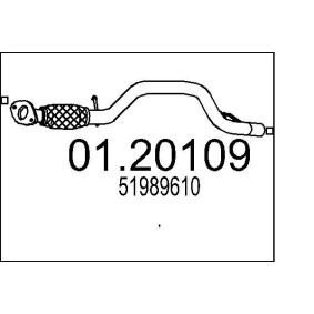 Compre Tubo de escape de MTS online para Renegade SUV (BU, B1) a preços moderados