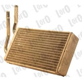 Compre Permutador de calor, aquecimento do habitáculo da ABAKUS 017-015-0014-B a um preço baixo por 26,15 €