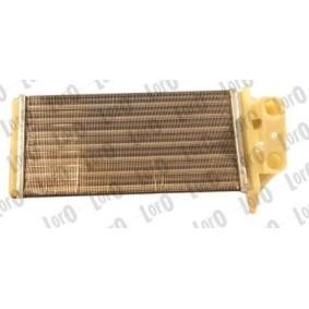 Compre Permutador de calor, aquecimento do habitáculo da ABAKUS 017-015-0016 a um preço baixo por 14,47 €