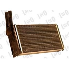 Compre Permutador de calor, aquecimento do habitáculo da ABAKUS 017-015-0017 a um preço baixo por 16,85 €