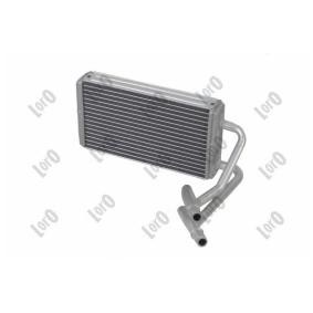 Compre Permutador de calor, aquecimento do habitáculo da ABAKUS 017-015-0020-B a um preço baixo por 41,92 €