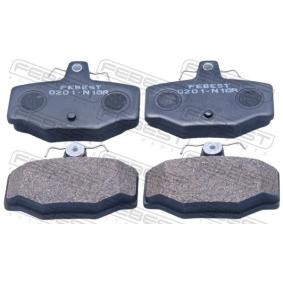 Compre Pastilhas de travão de FEBEST online para Bluebird Sylphy I Sedan (G10, N16) a preços moderados