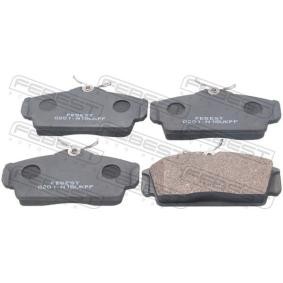 Compre Pastilhas de travão de FEBEST online para Bluebird Sylphy I Sedan (G10, N16) a preços moderados