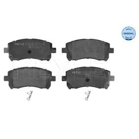 Bremsbeläge für SUBARU von MEYLE