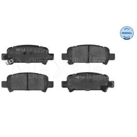Bremsbeläge 025 235 7214/W von MEYLE günstig für 21,61 € online kaufen