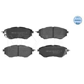 Bremsbeläge für SUBARU von MEYLE