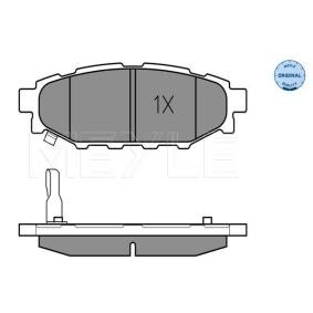 Bremsbeläge 025 242 7114/W von MEYLE günstig für 25,45 € online kaufen