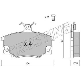 Bremsbeläge 032.1 von TRUSTING günstig für 57,43 € online kaufen