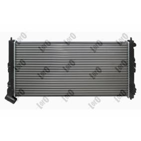 Kjøp Radiator, motorkjøling av ABAKUS 033-017-0016 til den lave prisen 1265,97 NOK