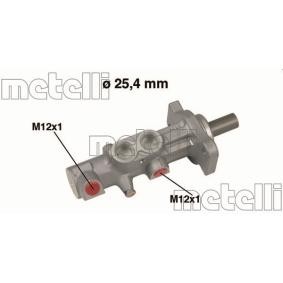 Hauptbremszylinder 05-0579 von METELLI günstig für 99,61 € online kaufen