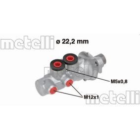 Hauptbremszylinder 05-0693 von METELLI günstig für 101,83 € online kaufen