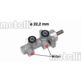 Compre Bomba central dos travões da METELLI 05-0723 a um preço baixo por 60,11 €