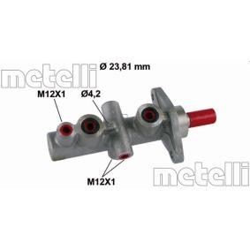 Hauptbremszylinder 05-0852 von METELLI günstig für 156,80 € online kaufen
