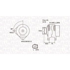Lichtmaschine 063731757010 von MAGNETI MARELLI günstig für 217,75 € online kaufen