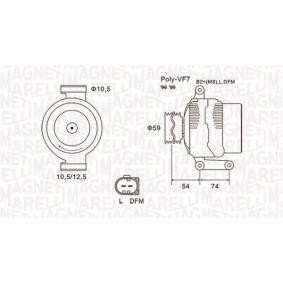 Lichtmaschine 063731922010 von MAGNETI MARELLI günstig für 252,86 € online kaufen