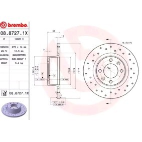Bremsscheibe von BREMBO