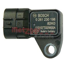 Compre Sensor, pressão colector de admissão da METZGER 0906141 a um preço baixo por 19,85 €