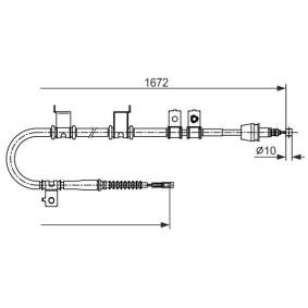 Compre Cable de freno de mano de BOSCH online para Elantra IV Familiar (HD) a precios moderados