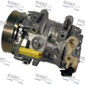 Klimakompressor für CITROËN von SIDAT