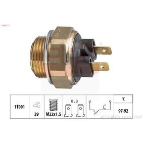Compre Interruptor de temperatura, ventilador do radiador da EPS 1.850.111 a um preço baixo por 13,64 €