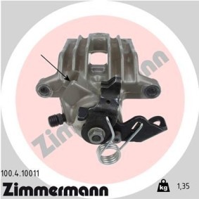 Bremssattel 100.4.10011 von ZIMMERMANN günstig für 91,29 € online kaufen