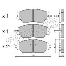 Bremsbeläge 1032.0 von TRUSTING günstig für 50,68 € online kaufen