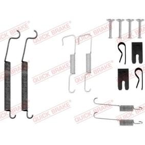 Zubehörsatz, Bremsbacken 105-0805 von KAWE günstig für 13,02 € online kaufen