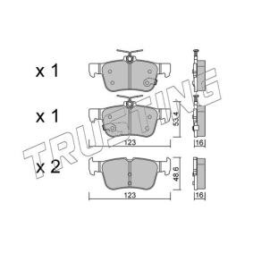 Bremsbeläge 1064.0 von TRUSTING günstig für 77,91 € online kaufen